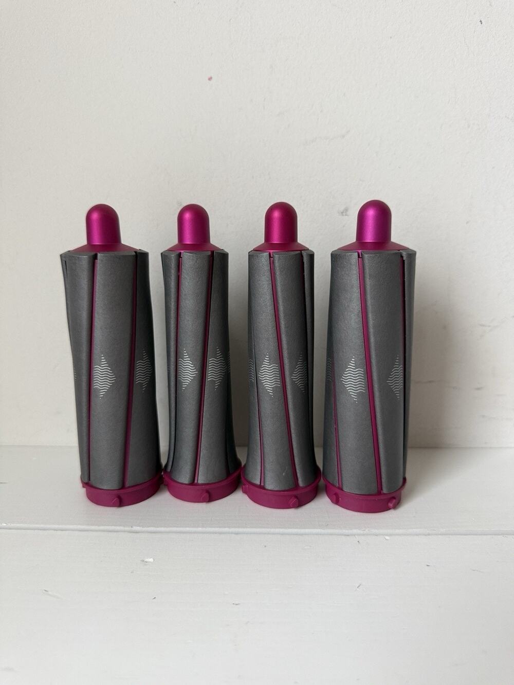 DYSON Airwrap Hair Styler Short Barrel 4 Attachment 1.6 inch and 1 In Left Right